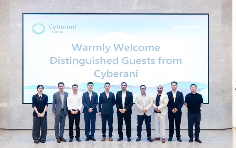 沙特阿美旗下Cyberani高层会见威廉希尔手艺，，，，，，，携手共筑工业信息清静新名堂